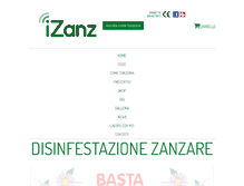 Tablet Screenshot of izanz.com